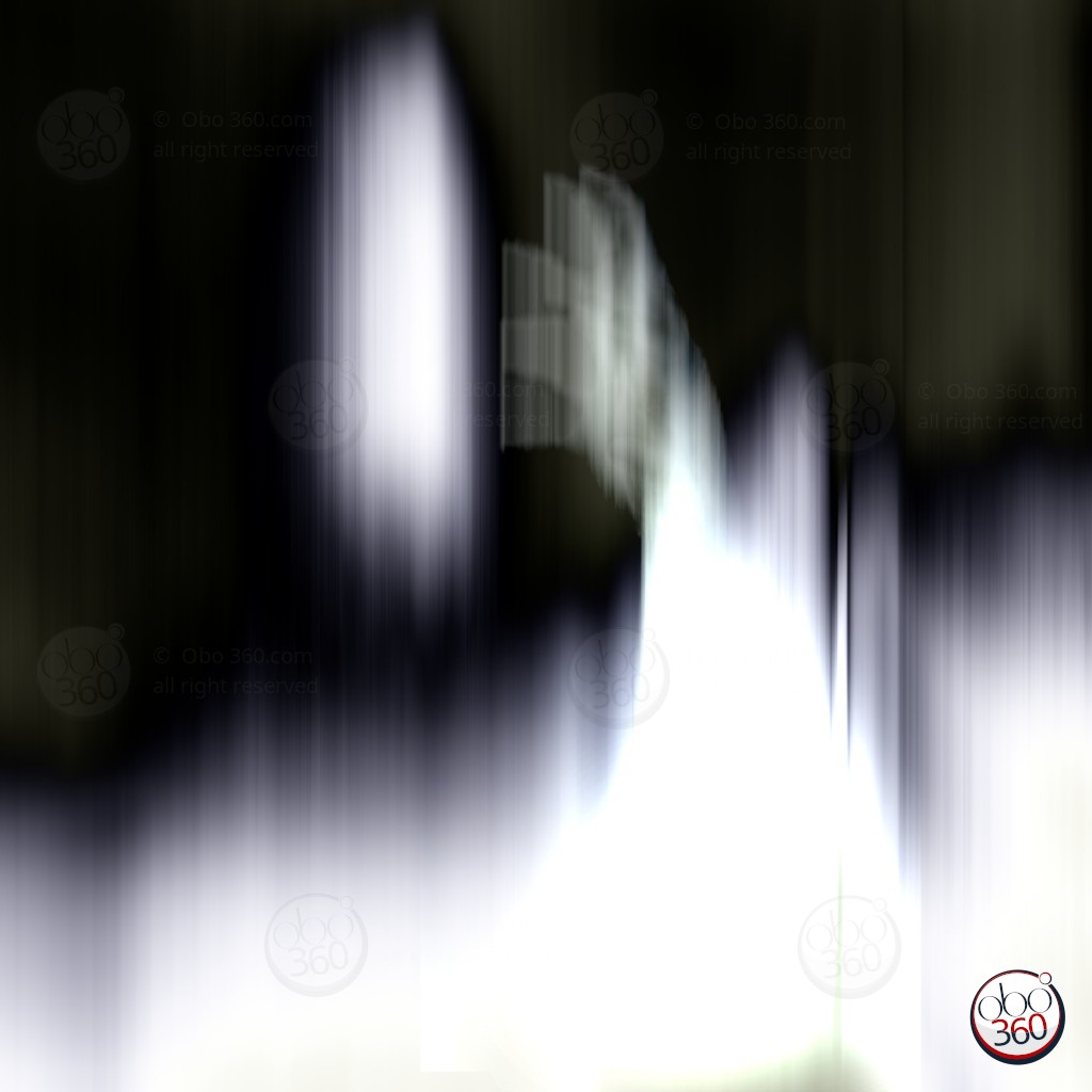 ZombieHand Composition artistique en flou linéaire HD, réalisée depuis une photo à 360°.