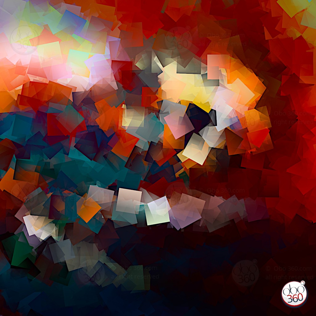 AzayCube Composition artistique, en cubes superposés, réalisée depuis une prise de vue à 360°.