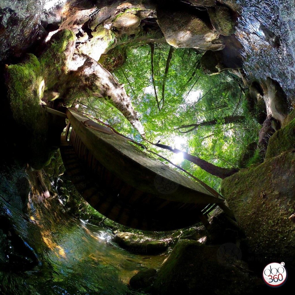 GreenHoleInWater Point de vue au format