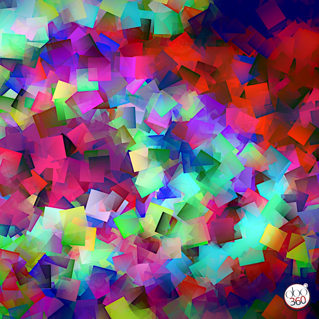 IncanCube Composition artistique, en cubes superposés, réalisée depuis une prise de vue à 360°.