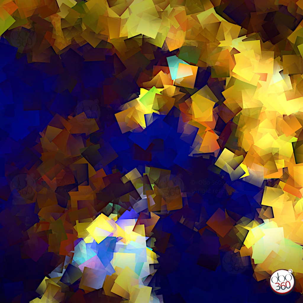NebulusCube Composition artistique, en cubes superposés, réalisée depuis une prise de vue à 360°.